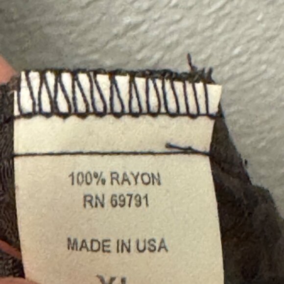 Violet Kay Rayon Floral Sleeveless Top XL Blend blouse - Picture 4 of 13